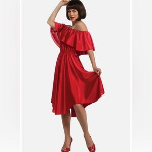 Saturday Night Fever Women’s Red Dress Costume